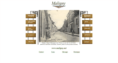 Desktop Screenshot of maligny.net